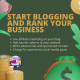 Start Blogging and Rank Your Business