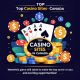 Top Casino Sites in Canada with High Bonuses