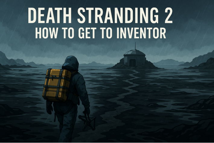 death stranding 2 how to get to inventor