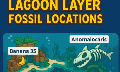 donkey kong bananza lagoon layer fossils