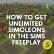 Get Free Unlimited Simoleons in The Sims FreePlay