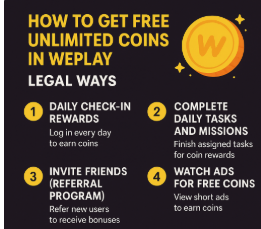 Weplay free coins