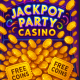 jackpot party casino free coins