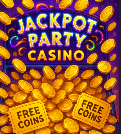 jackpot party casino free coins