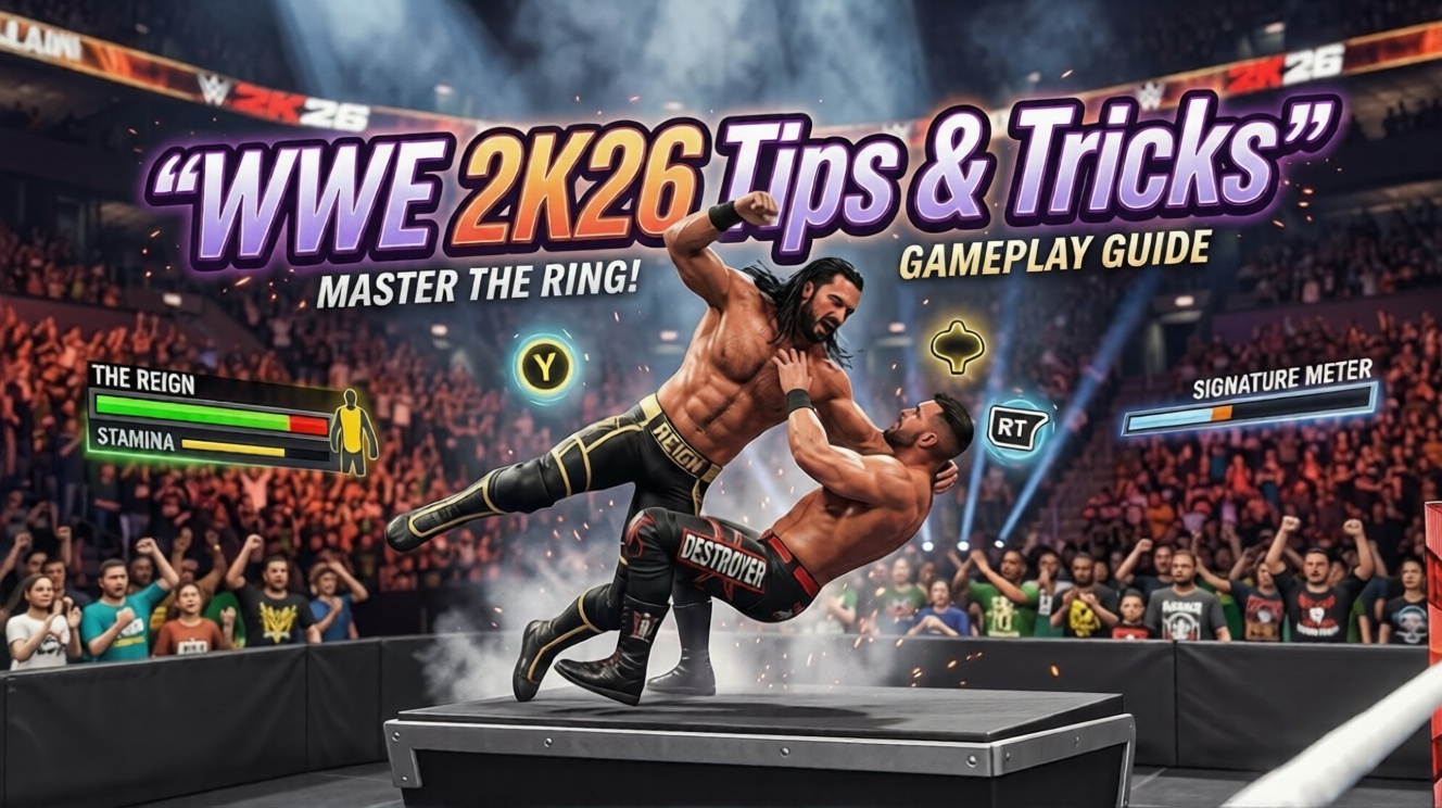 WWE 2K26 tips and tricks